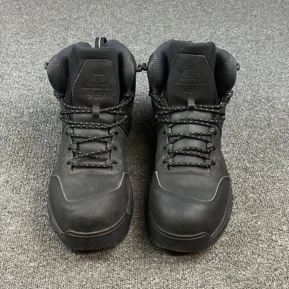 New Balance Industrial 989 MID989G1 Composite Toe Work Boots Black Men's 13 D EH